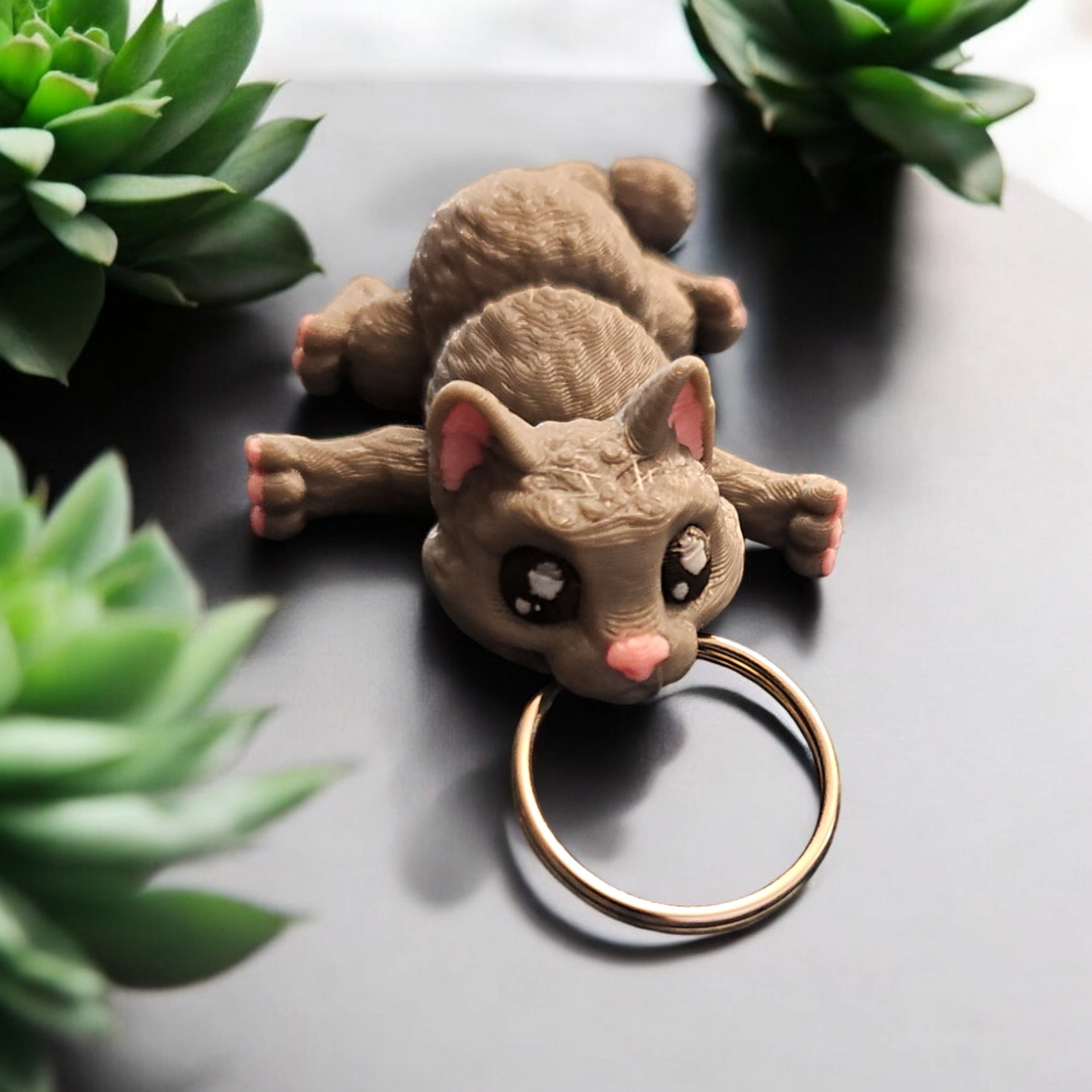 Cat Keychain